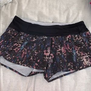 Lululemon run times shorts 4” (size 10)